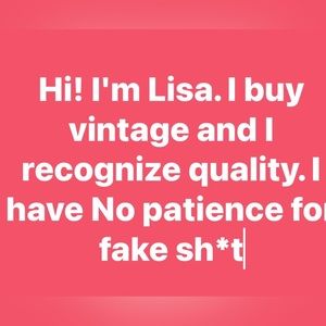 Meet your Posher, Lisa